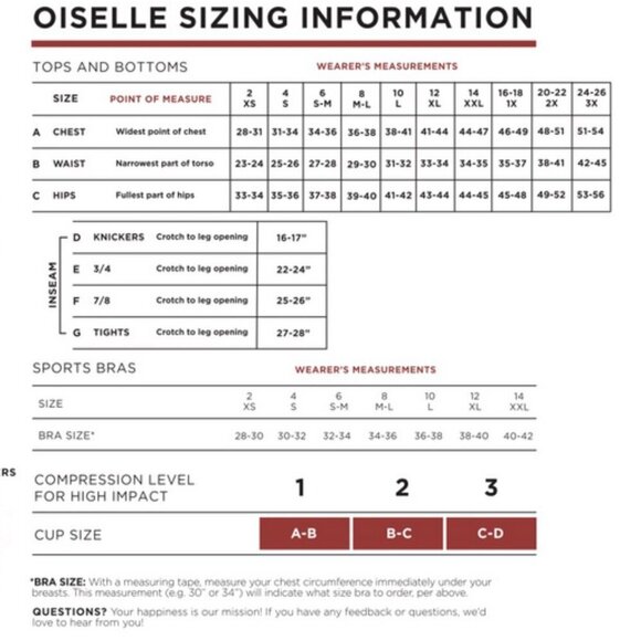 OISELLE Meter Satellite Running Tights Size 02 Wide Criss Cross Waistband sz XS - Picture 12 of 12